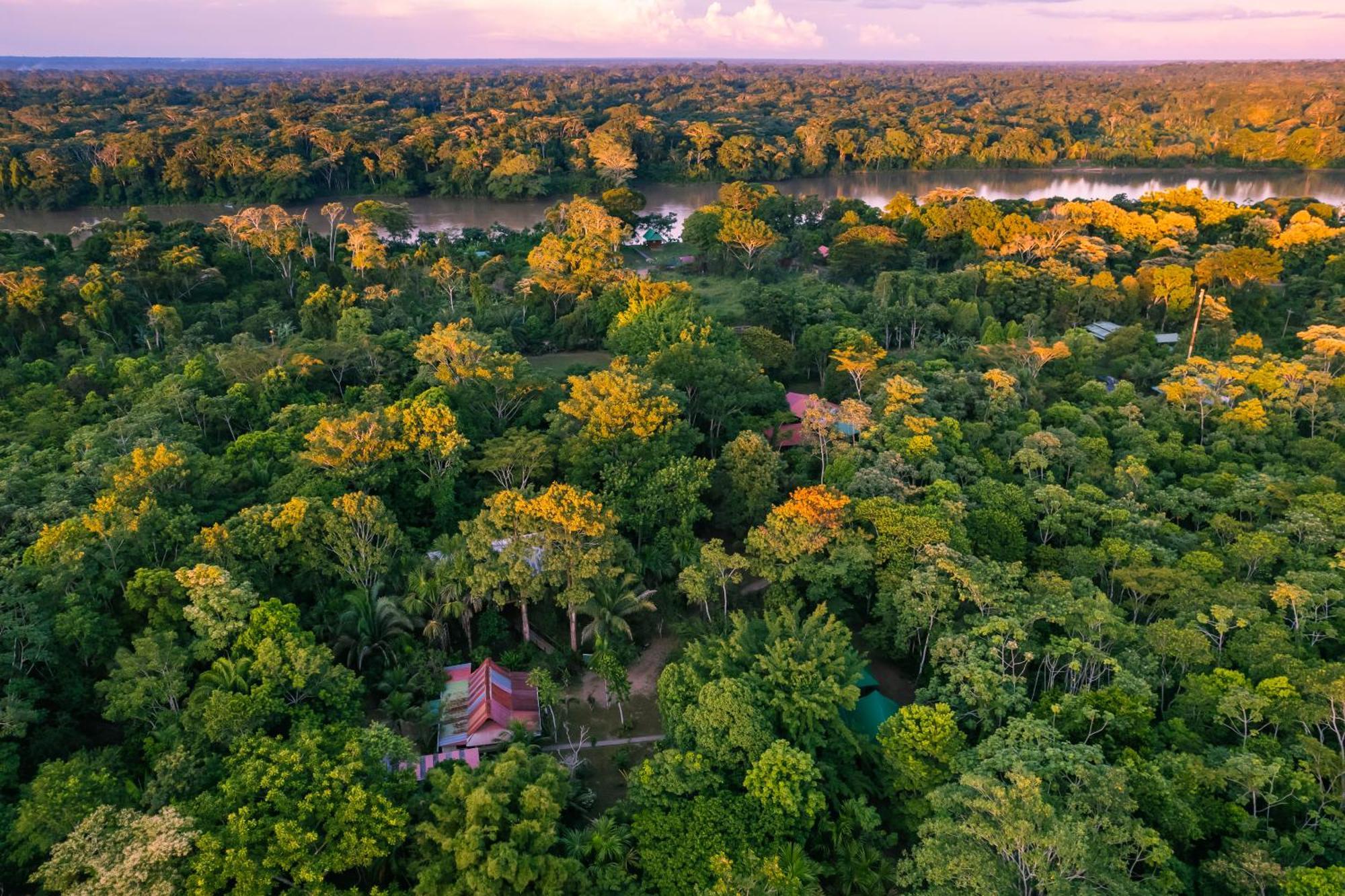 Passiflora Camp Guest House Puerto Maldonado Luaran gambar